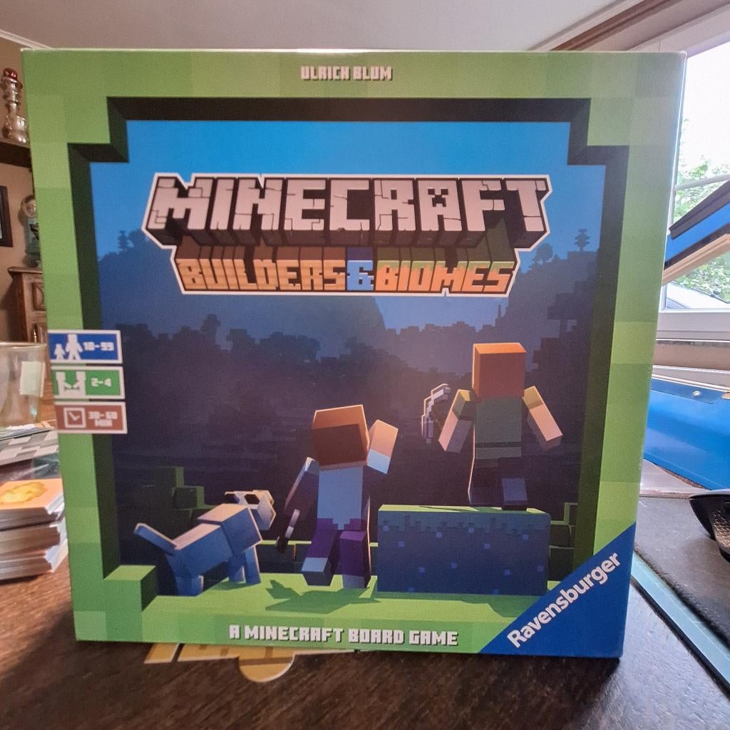 minecraft builders & biomes ravensburger, Hobby & Loisirs créatifs, Jeux de société | Jeux de plateau, Utilisé, Trois ou quatre joueurs