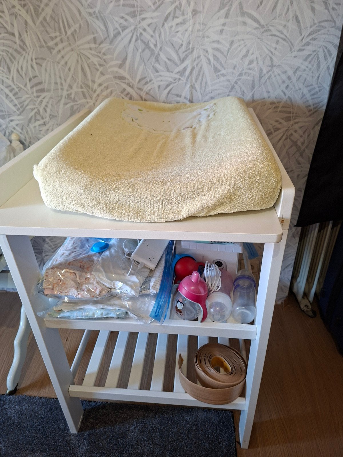 kinderbedje en wieg, Ophalen, 50 tot 70 cm, Zo goed als nieuw, 75 tot 100 cm