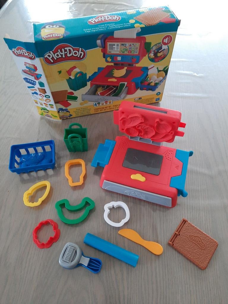Play-Doh supermarktkassa met geluid, Ophalen of Verzenden, Met geluid