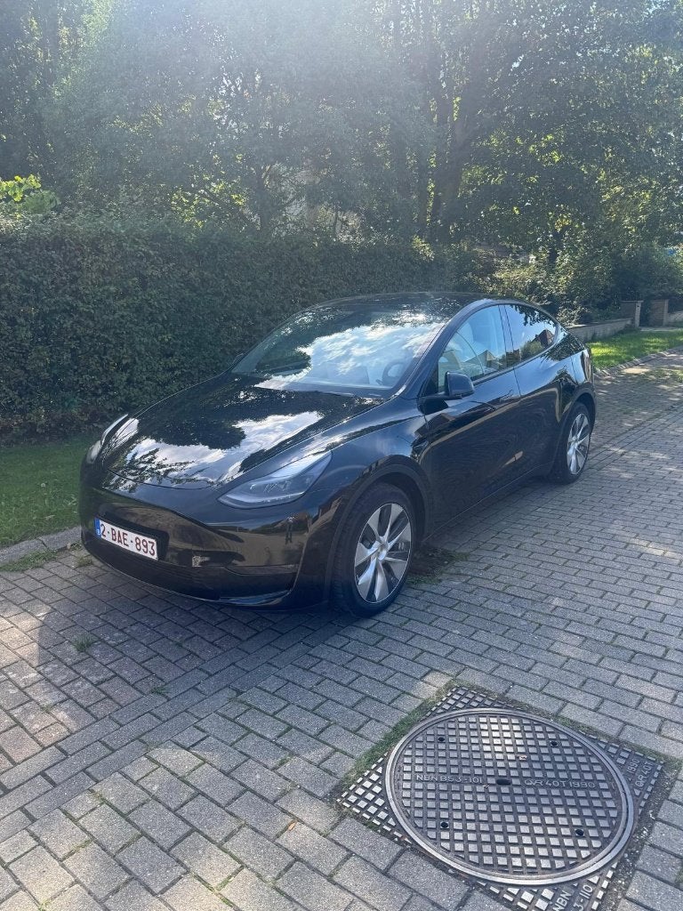 TESLA MODEL Y AWD LONG RANGE 09/2021, Auto's, Automaat, 203 kW, Euro 6, Zwart