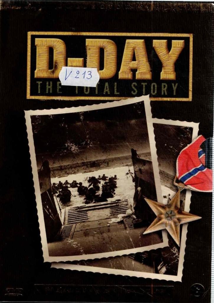 3 x dvd  /  D-Day - The Total Story, Vanaf 6 jaar, Ophalen of Verzenden, Zo goed als nieuw