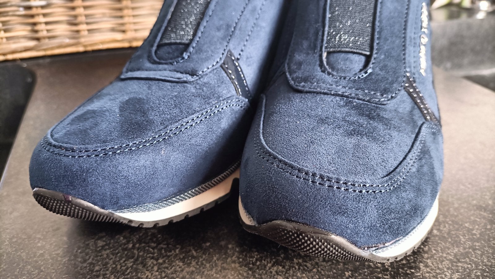 Sneakers donkerblauw, Neuf, Marco Tozzi, Enlèvement, Bleu