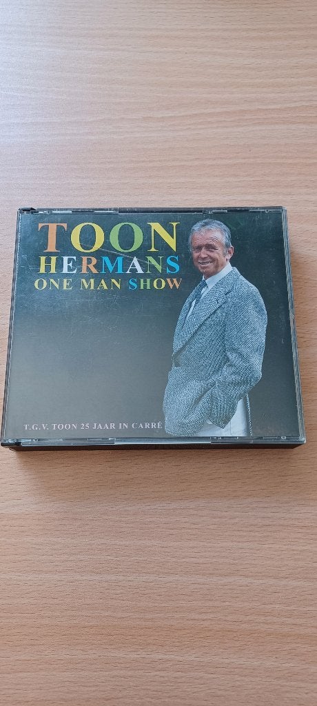 Toon Hermans One Man Show 1991 (Dubbel-CD), Cd's en Dvd's, Ophalen of Verzenden, Gebruikt, Live-album