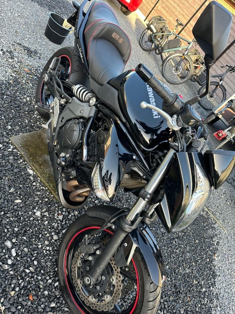 Kawasaki ER6n, Permis Moto A, Occasion, Particulier, ABS