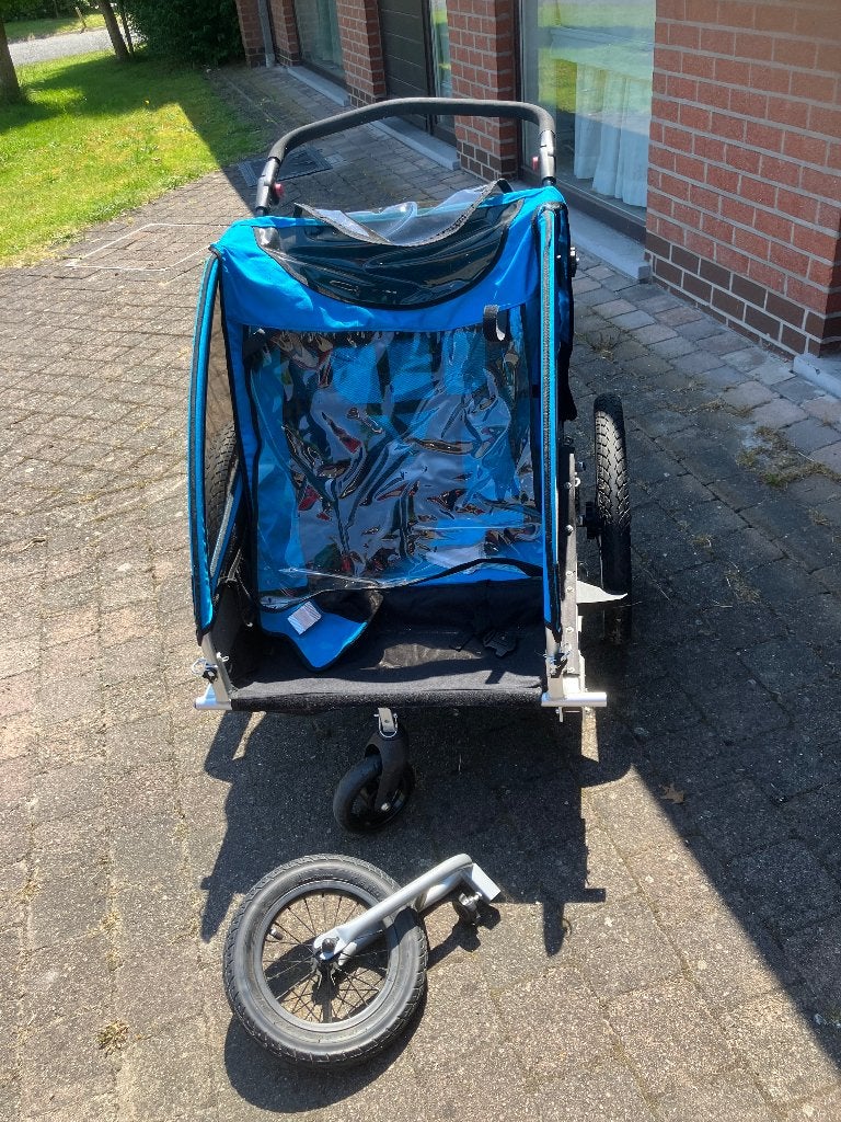 Fietskar/wandelwagen, Fietsen en Brommers, Ophalen, Gebruikt, 20 tot 40 kg, Tule
