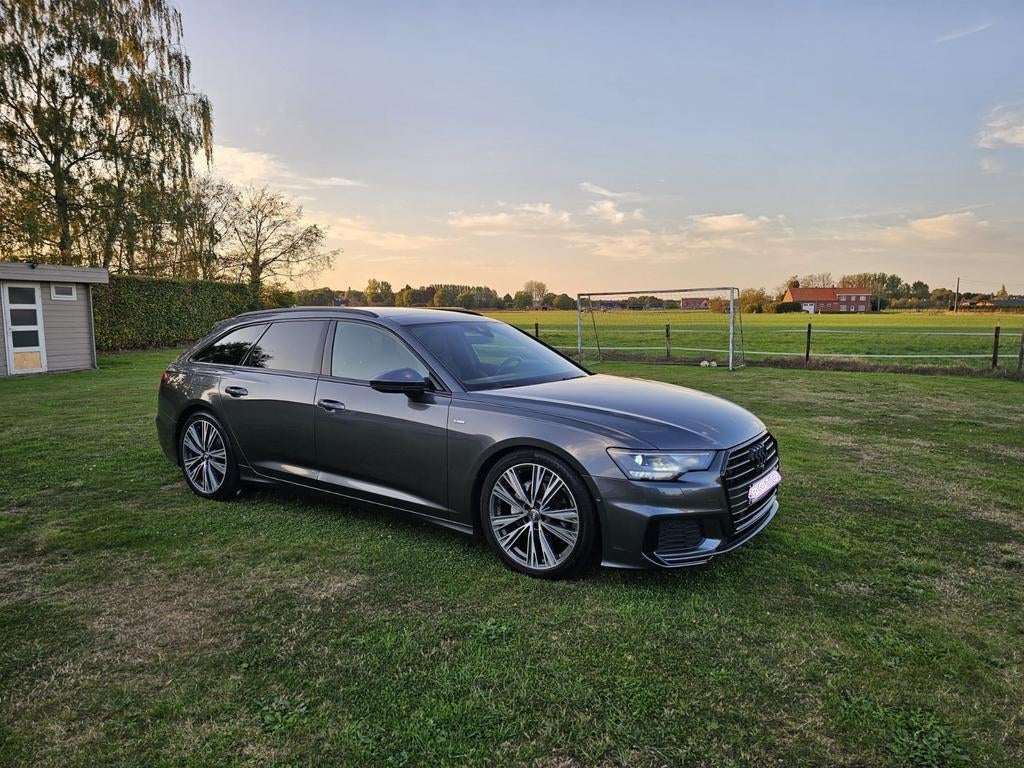 Audi A6  Avant C8 2.0Tdi Mild Hybrid 3x S line!, Automaat, Zwart, Grijs, Particulier