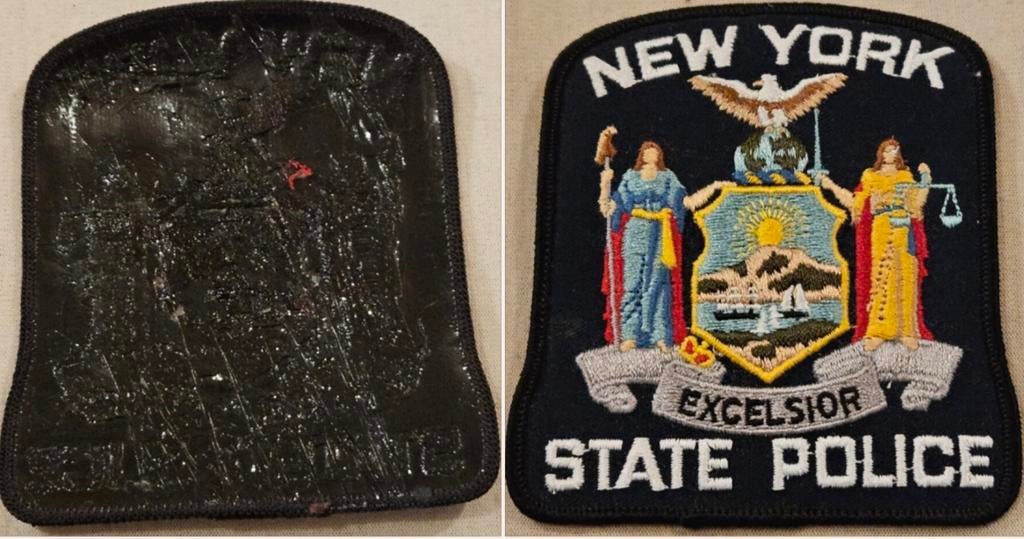 New York State uniform patch
Dit is een originee, Verzamelen, Ophalen of Verzenden