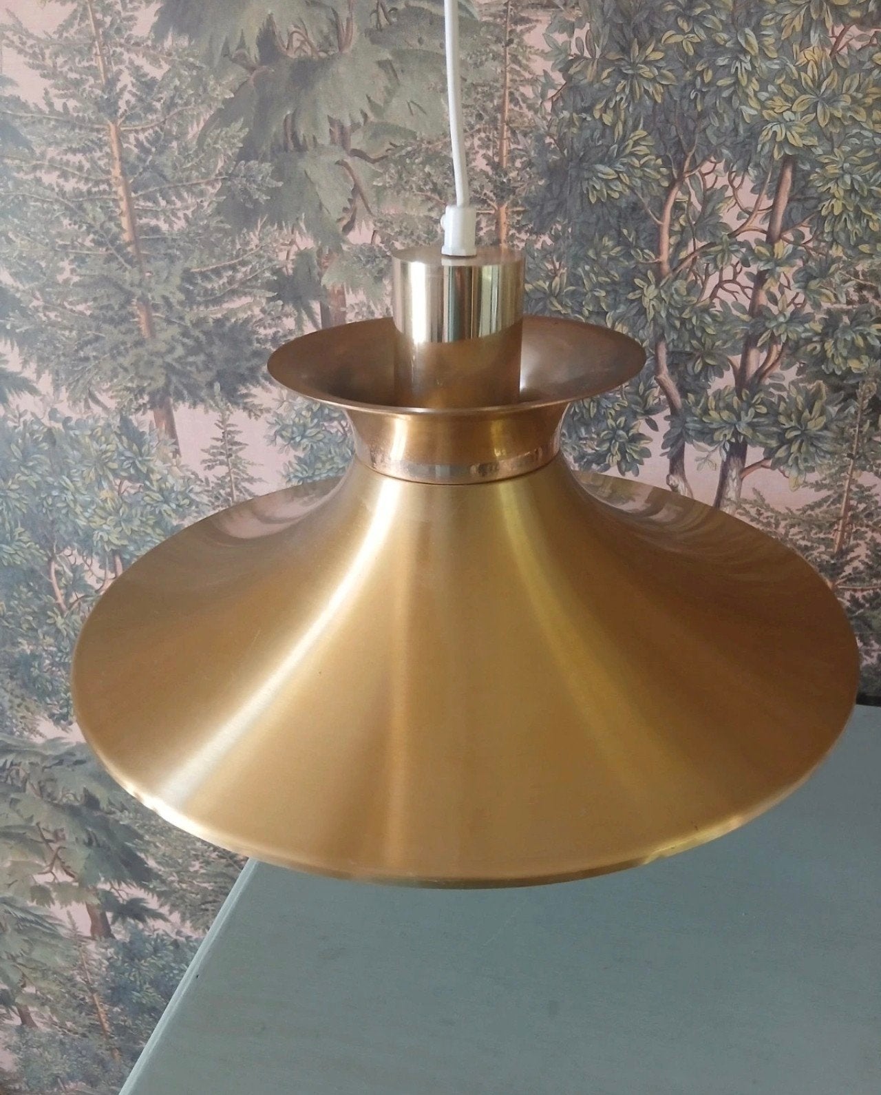 Deense vintage Scandinavische lamp, Ophalen of Verzenden