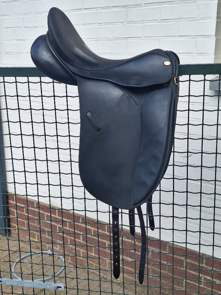 dressuurzadel euroriding 18 inch, Ophalen, Aanpassysteem, Dressuur, XL (18 inch of meer)