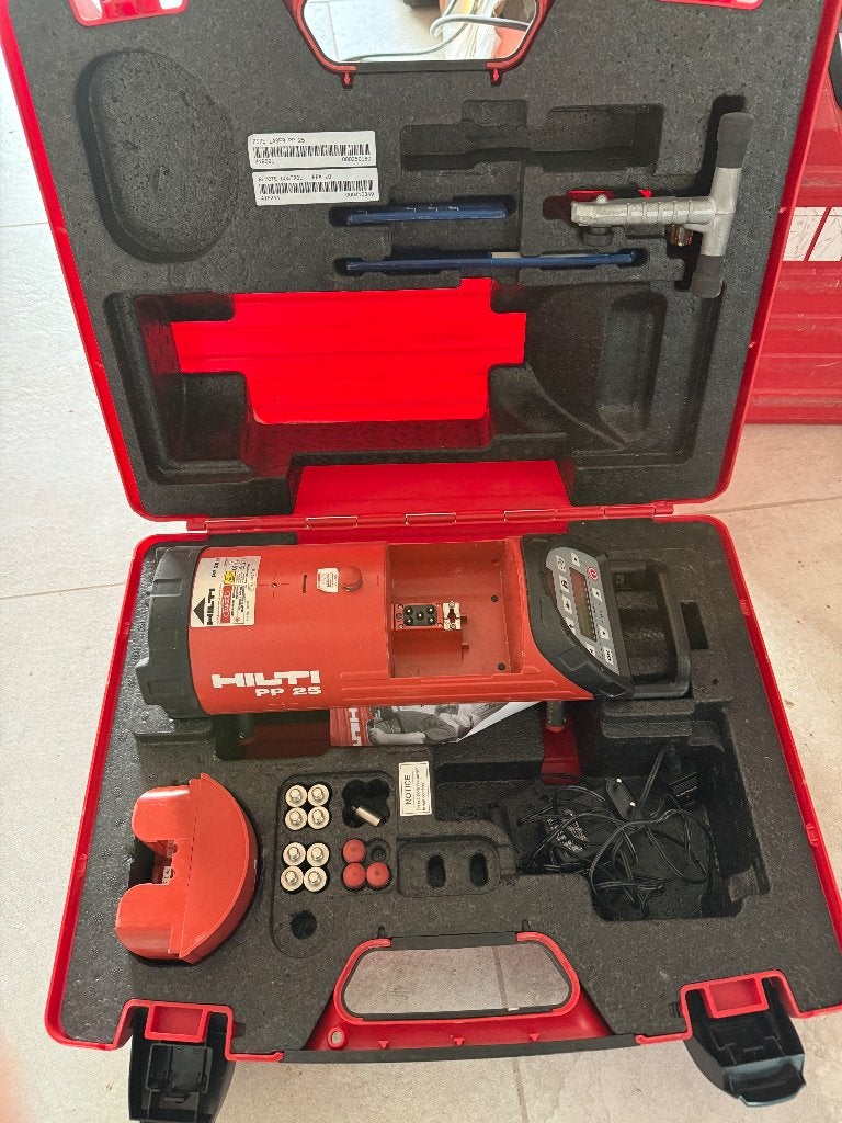 Laser de canalisation hilti, Doe-het-zelf en Bouw, Meetapparatuur, Ophalen, Zo goed als nieuw