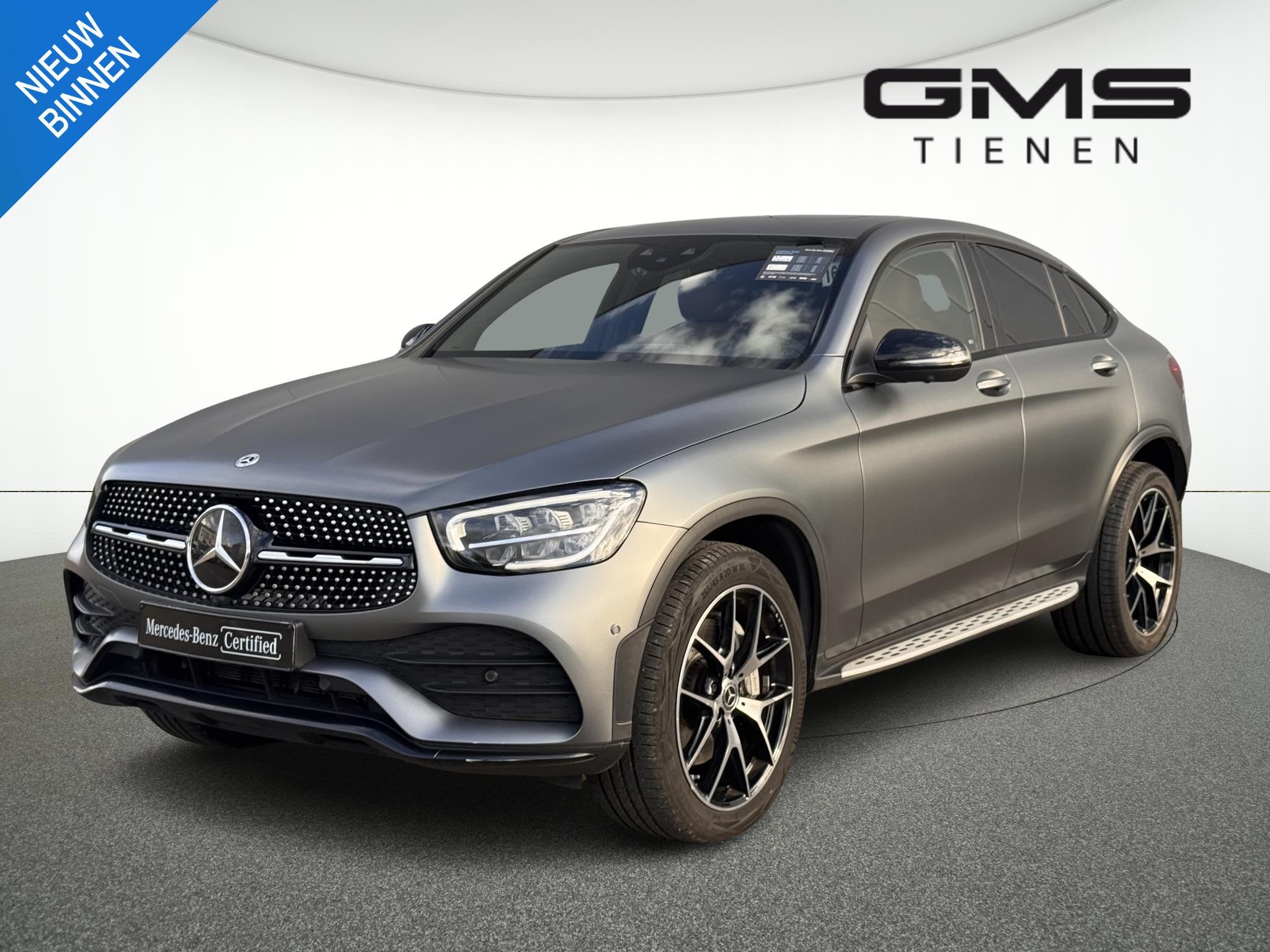 Mercedes-Benz GLC Coupé GLC 300 de 4MATIC (automatique), Autos, Argent ou Gris, 143 kW, Entreprise, 2000 kg