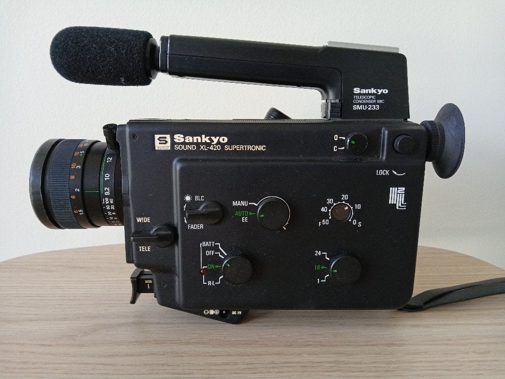 Caméra de film Sankyo XL-420 Supertronic Super 8 Camera, Collections, Enlèvement, 1960 à 1980, Caméra