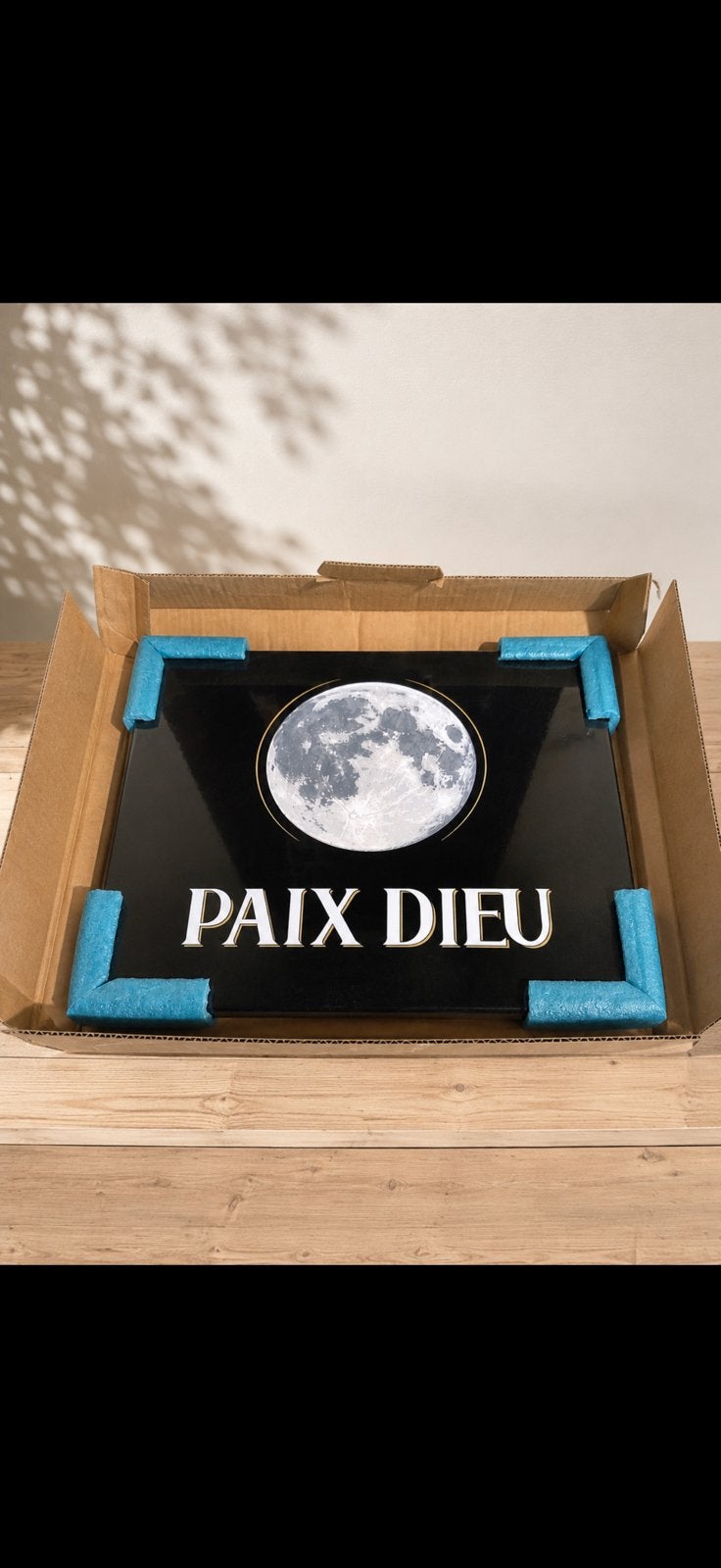 Plaque émaillée Paix Dieu, Collections, Enlèvement, Comme neuf
