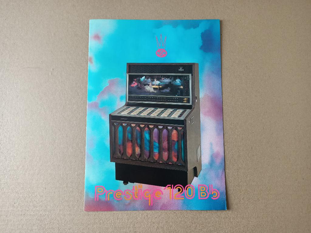 Folder: NSM Prestige 120BB (1972) jukebox, Verzamelen, Verzenden