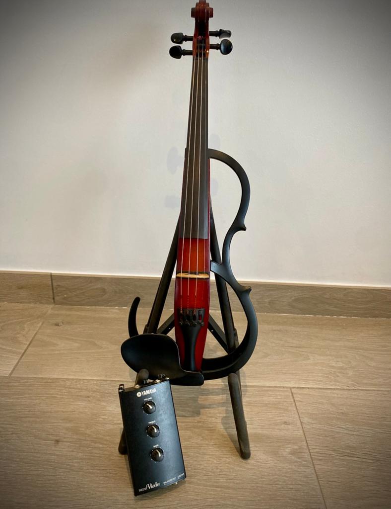 Yamaha SV-250 elektrische viool, Muziek en Instrumenten, Ophalen, Gebruikt, Viool, 4/4-viool