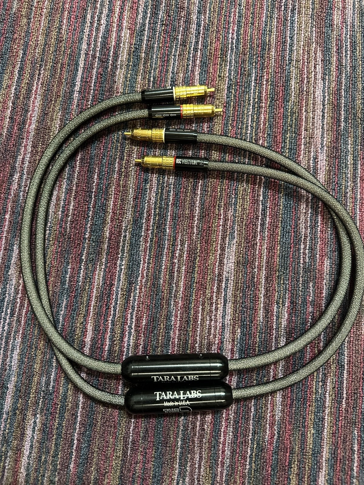 TARALAS RCA Kabels Lengte 1 meter (nieuw!!!), Ophalen of Verzenden, Nieuw, Minder dan 2 meter, Overige kabels