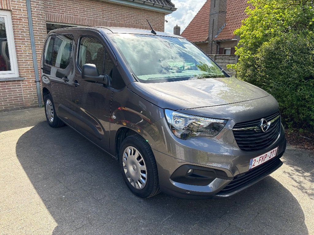 Opel Combo  - 1.2 AUTOMAAT - weinig kilometers, Autos, Argent ou Gris, Achat, Euro 6, Carnet d'entretien