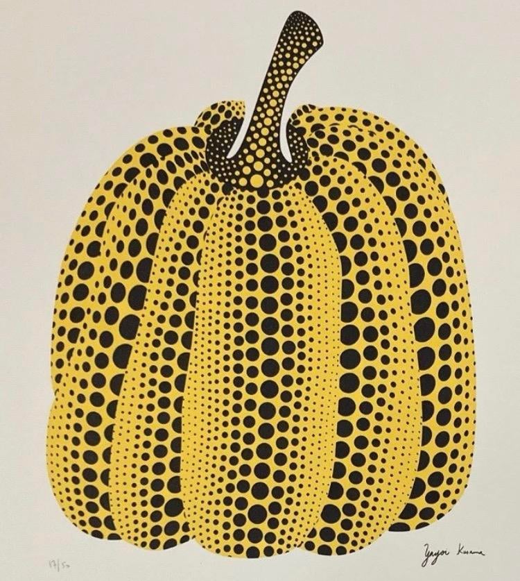 Yayoi Kusama : lithographie 40 par 50 cm. Vendue encadrée, Enlèvement ou Envoi