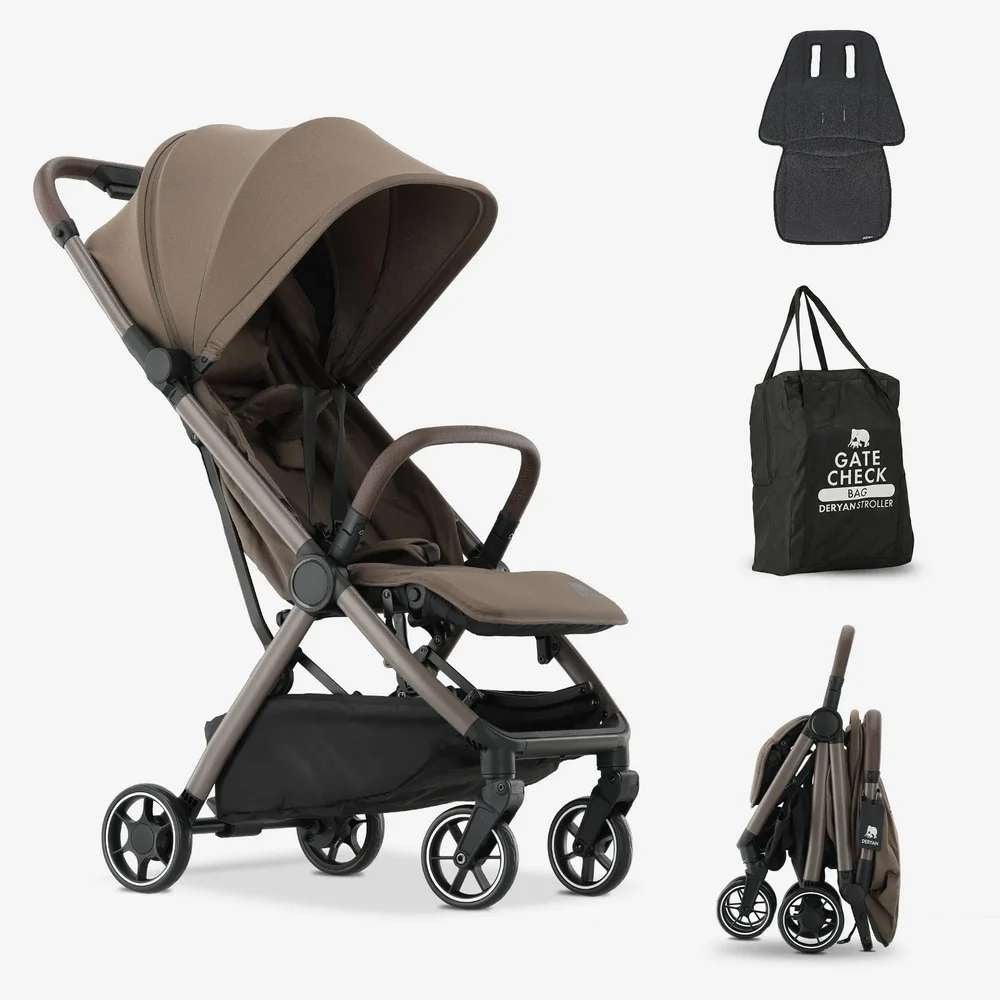 DERYAN Air-Buggy – Lichtgewicht Reisbuggy - Hazel, Kinderen en Baby's, Ophalen of Verzenden, Zo goed als nieuw, Overige merken