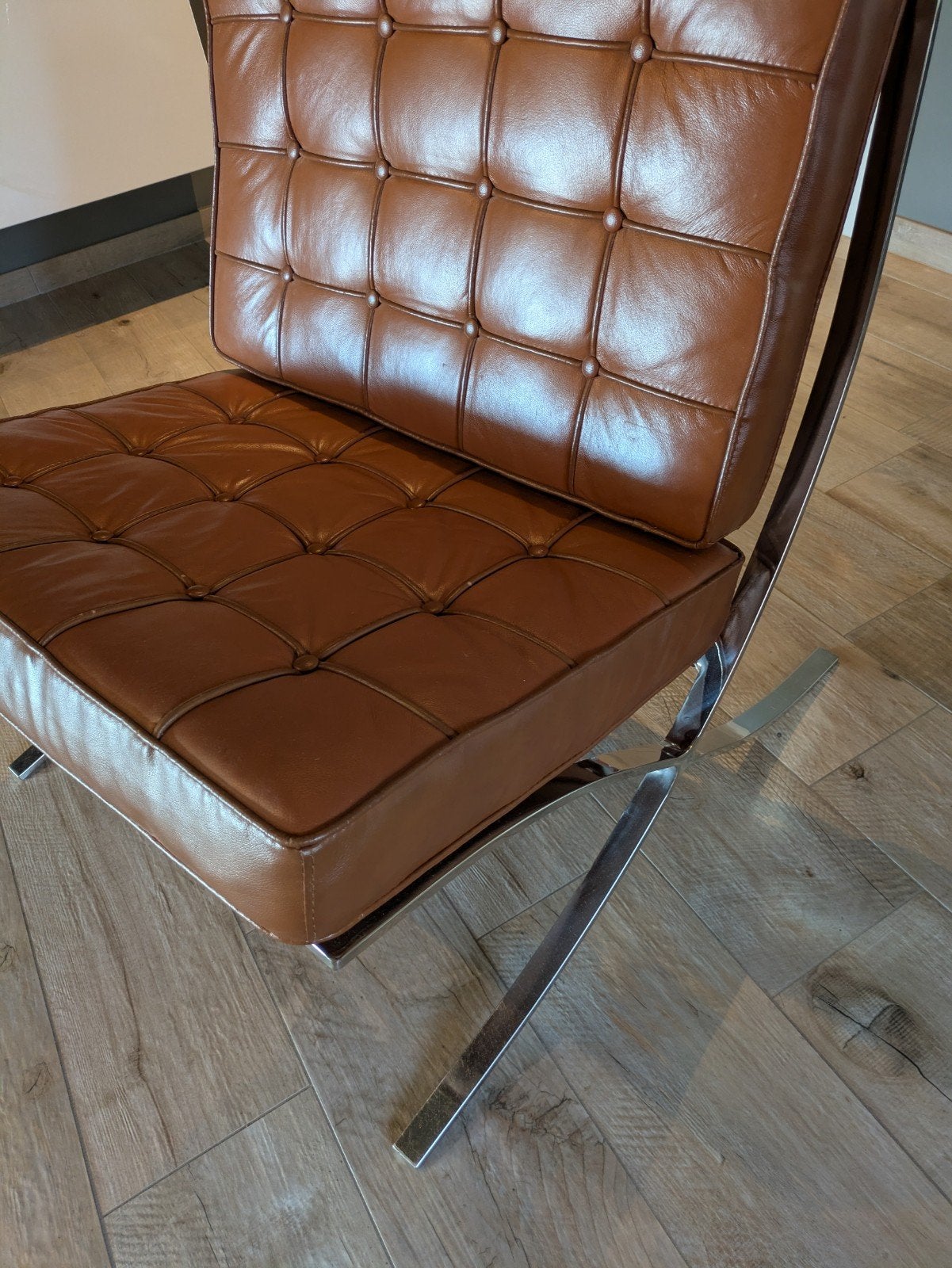 replica Barcelona chair, Ophalen, Gebruikt