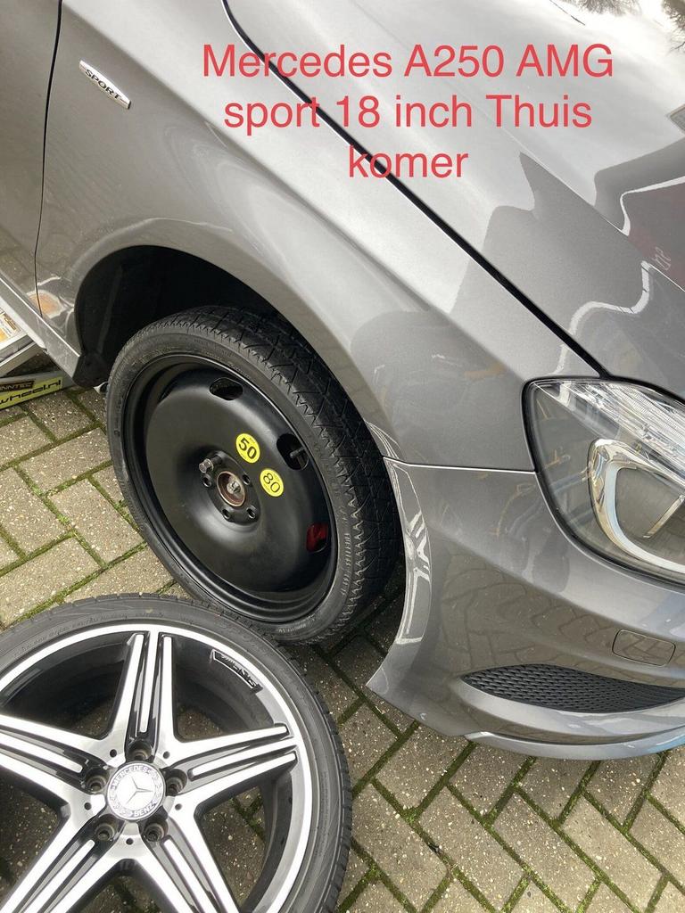Reservewiel Thuiskomer MERCEDES C E GLC X254 EQC 19 INCH, Auto-onderdelen, Gebruikt, -, Banden en Velgen, Ophalen of Verzenden