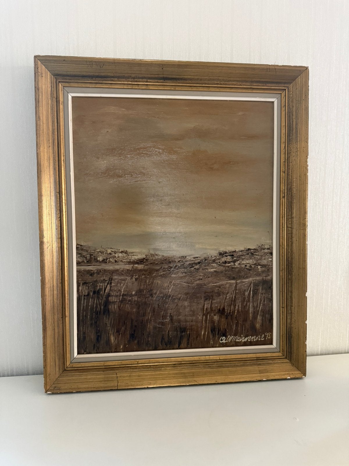 Schilderijen, Œuvre originale, Enlèvement ou Envoi, Peinture à l'huile, Paysage