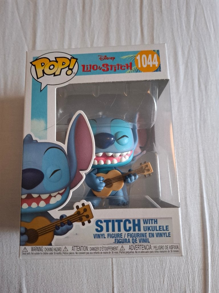 Funko pop disney stitch with ukulele, Ophalen, Nieuw