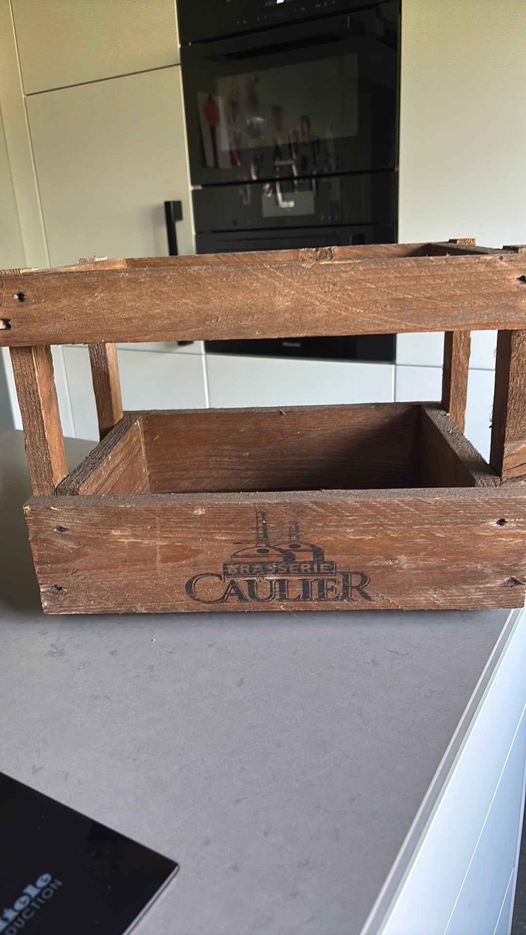 Brasserie CAULIER oude bak ., Ophalen of Verzenden, Zo goed als nieuw