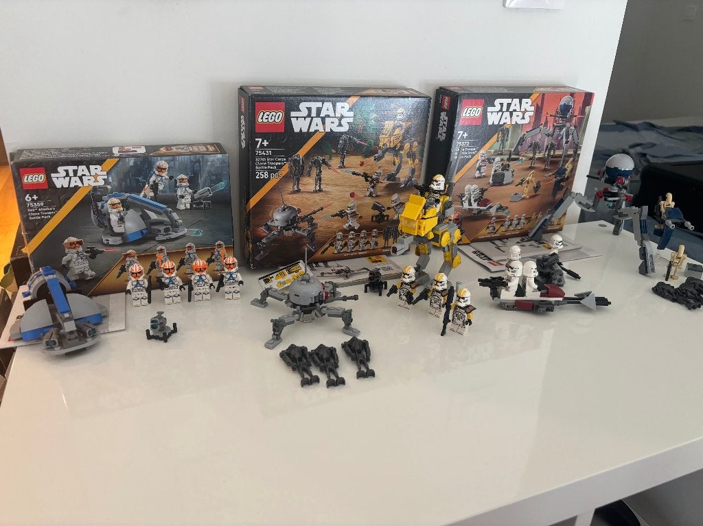 LEGO Star Wars Battle Packs, Kinderen en Baby's, Speelgoed | Duplo en Lego, Zo goed als nieuw, Lego, Complete set, Compleet, Inclusief accessoires
