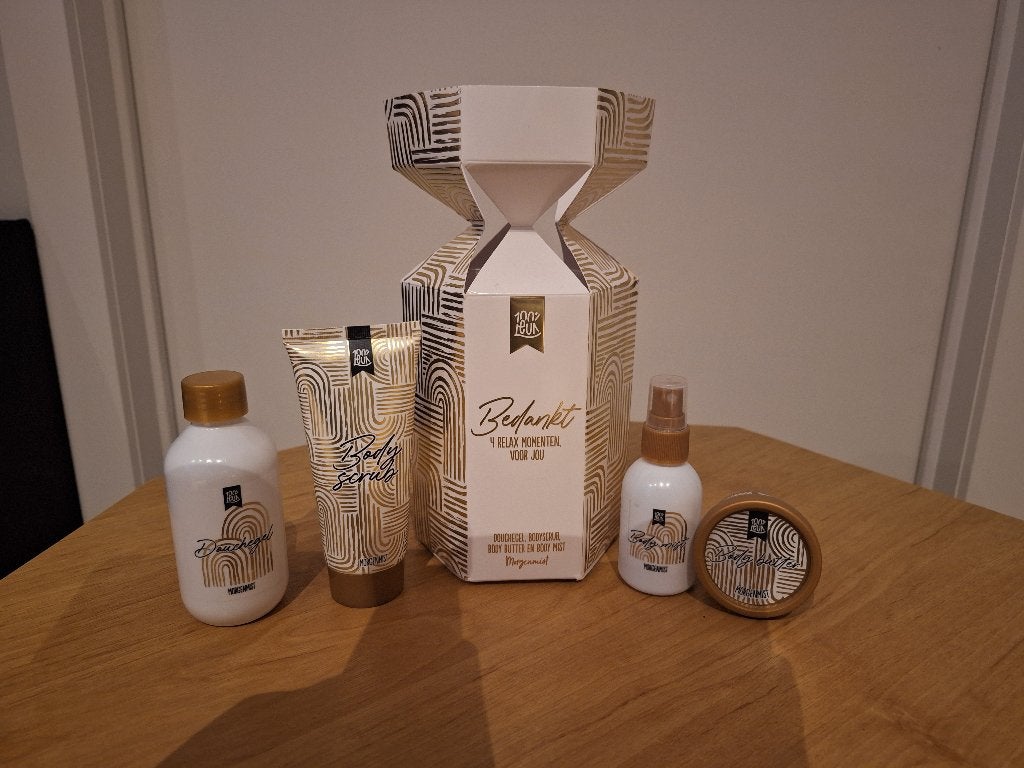 Bedankcadeautje (4 relaxmomenten voor jou), 100% Leuk, NIEUW, Ophalen of Verzenden, Nieuw, Overige typen