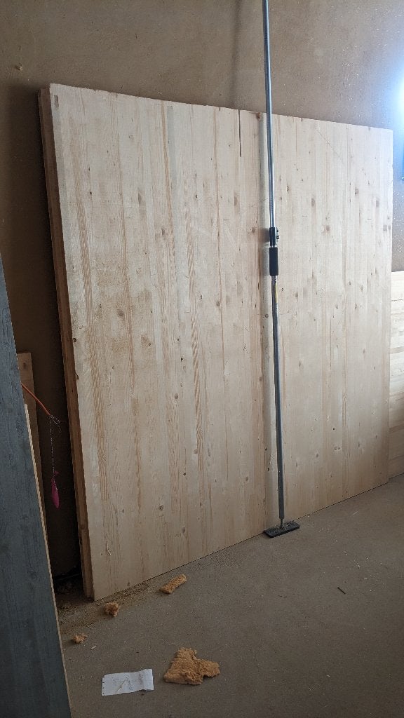 Meerlaagse vuren houten panelen 40 mm, Enlèvement, Utilisé, Bois, 20 à 50 mm