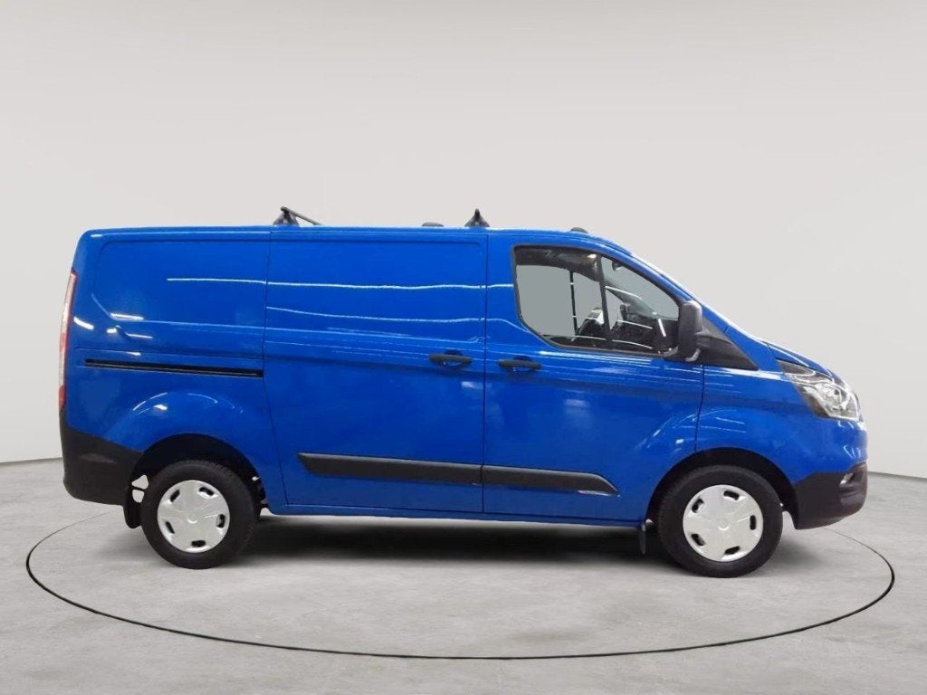 Transit Custom 280 –3 zit - 07/2022 –21.996 km -17.764 + btw, Auto's, Voorwielaandrijving, Euro 6, Blauw, Bedrijf