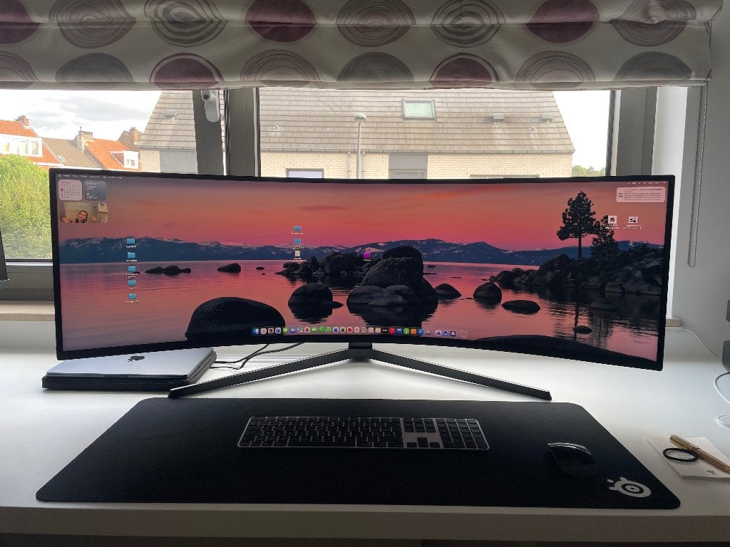 Samsung odyssey G9 49 pouces (240hz), VA, Zo goed als nieuw, DisplayPort, 201 Hz of meer