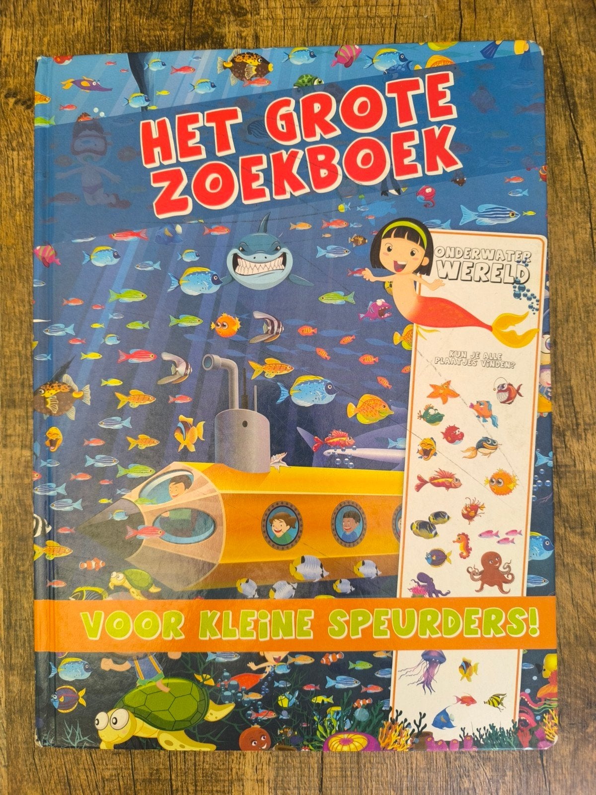 Het grote zoekboek voor kleine speurders, Fictie algemeen, Jongen of Meisje, Anchor International B. V., 4 jaar