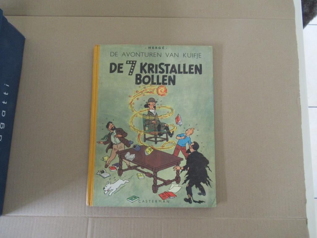 kuifje de 7 kristallen bollen, Boeken, Gelezen, Ophalen of Verzenden, Meerdere stripboeken, Herge
