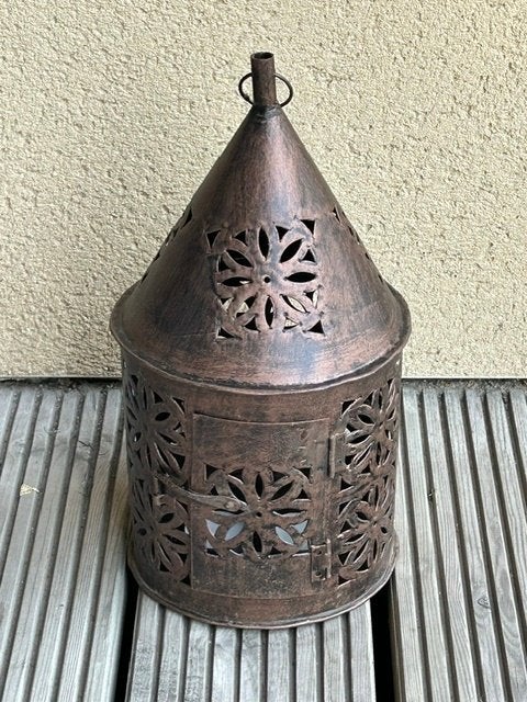 Houder theelichtjes made in India, Ophalen, Overige materialen, 35 cm, Zo goed als nieuw