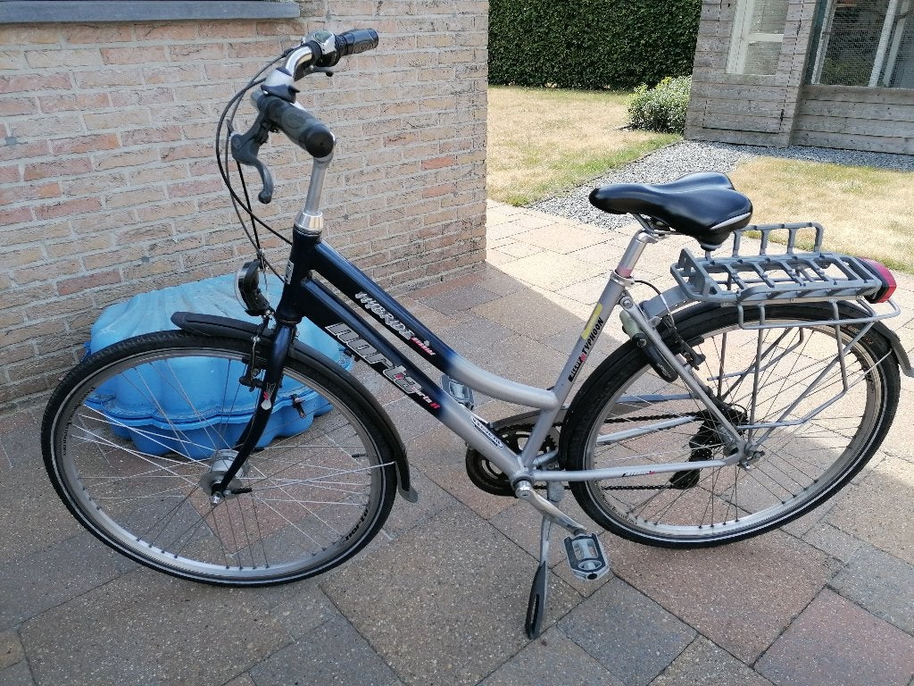 Dames fiets, Gebruikt, Velgrem, Versnellingen, Ophalen