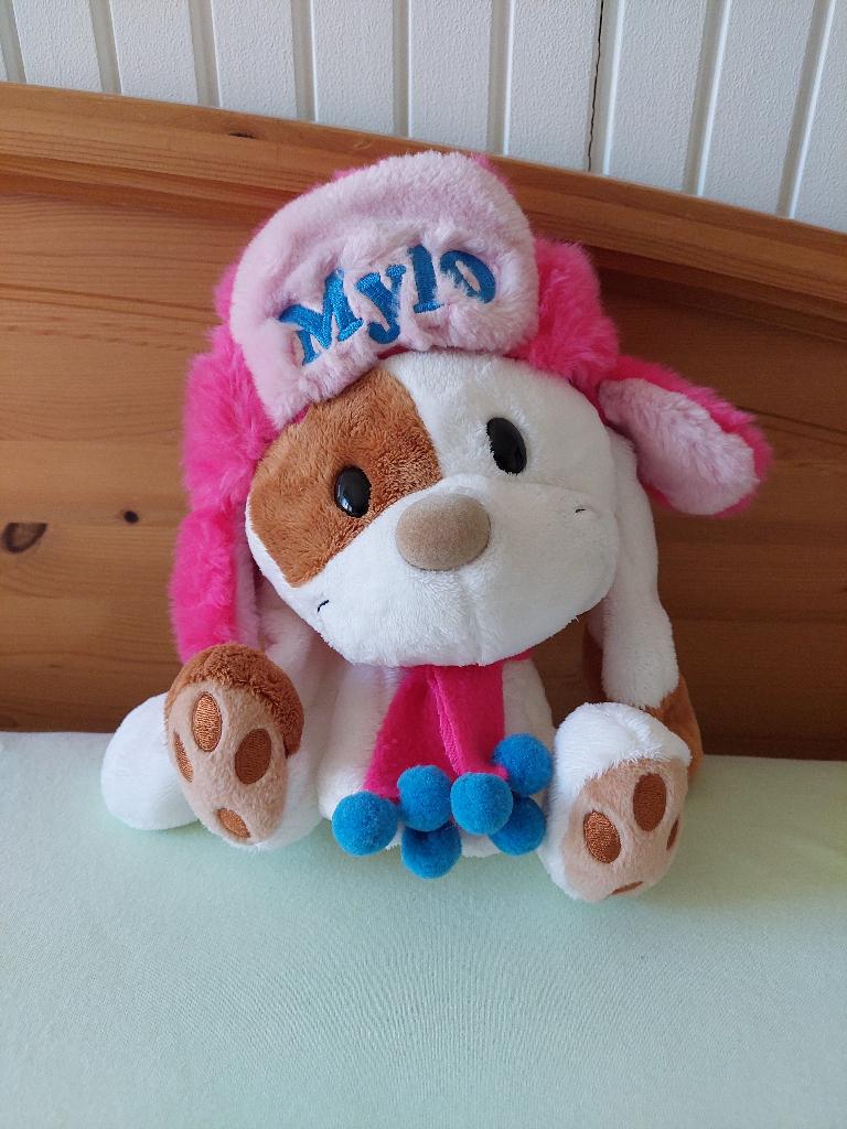 Knuffel Mylo & Friends, Kinderen en Baby's, Speelgoed | Knuffels en Pluche, Zo goed als nieuw, Middelgroot (20 tot 80 cm), Meerkleurig