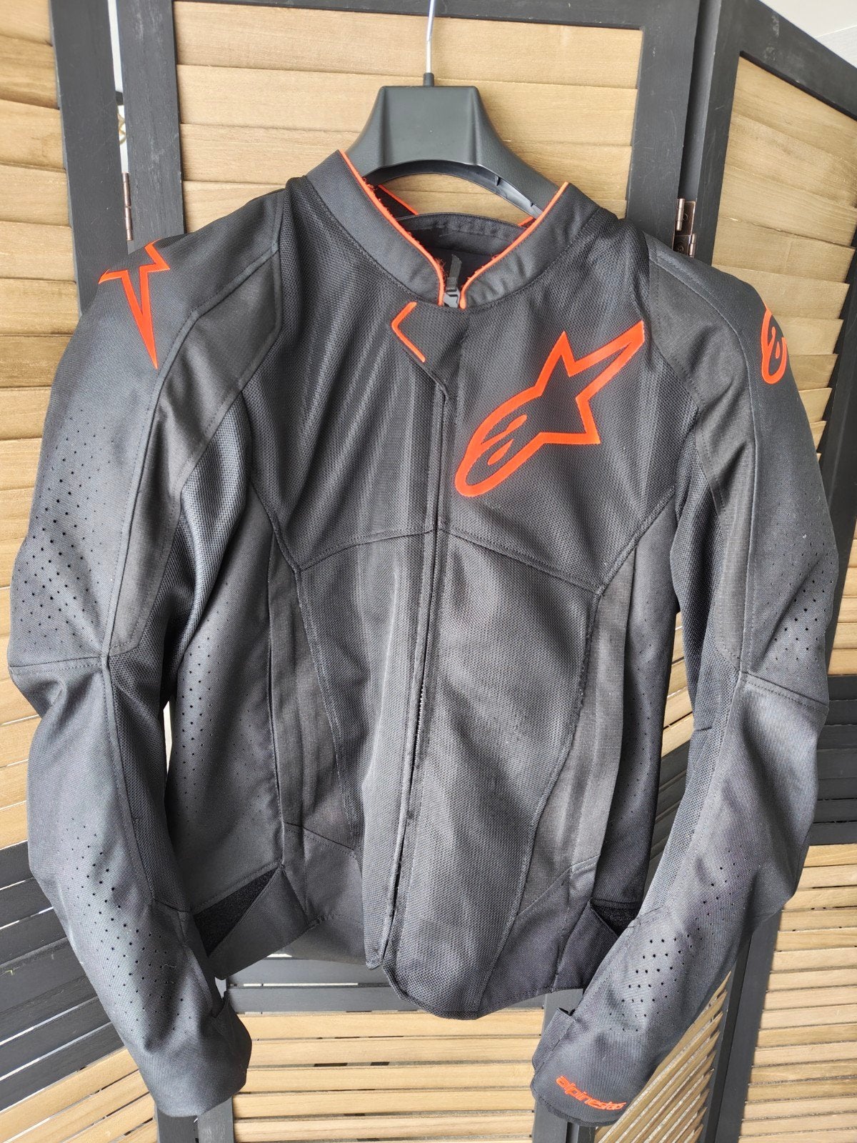 Alpinestrars Viper V4 Air+Nucleon plasma rug bescherming, Motoren, Ophalen of Verzenden, Tweedehands, Jas | leer, Alpinestar