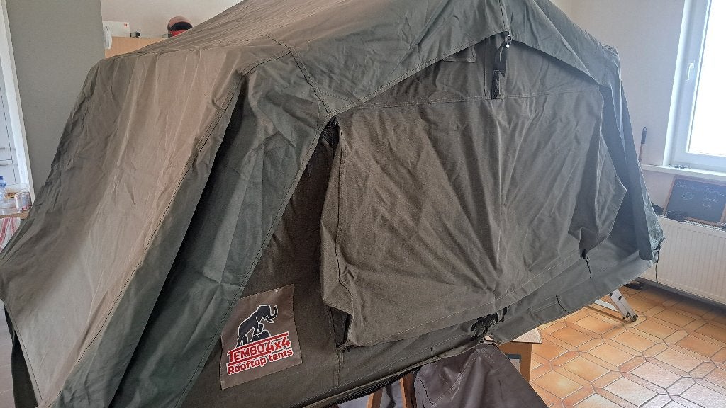 Daktent Tembo 1.40, Caravans en Kamperen, Ophalen, Gebruikt, Tot en met 3