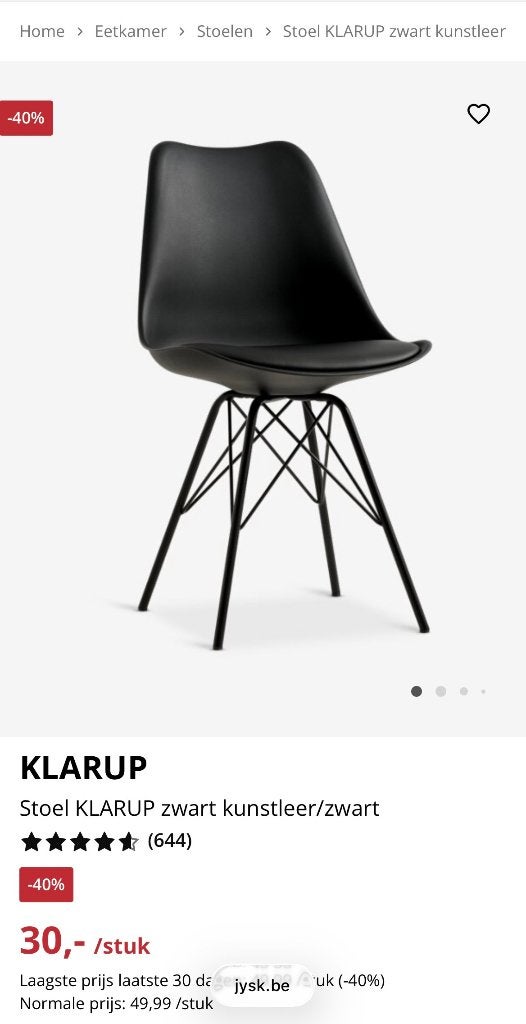 Stoelen, Huis en Inrichting, Ophalen, Gebruikt, Zwart, Vijf, Zes of meer stoelen