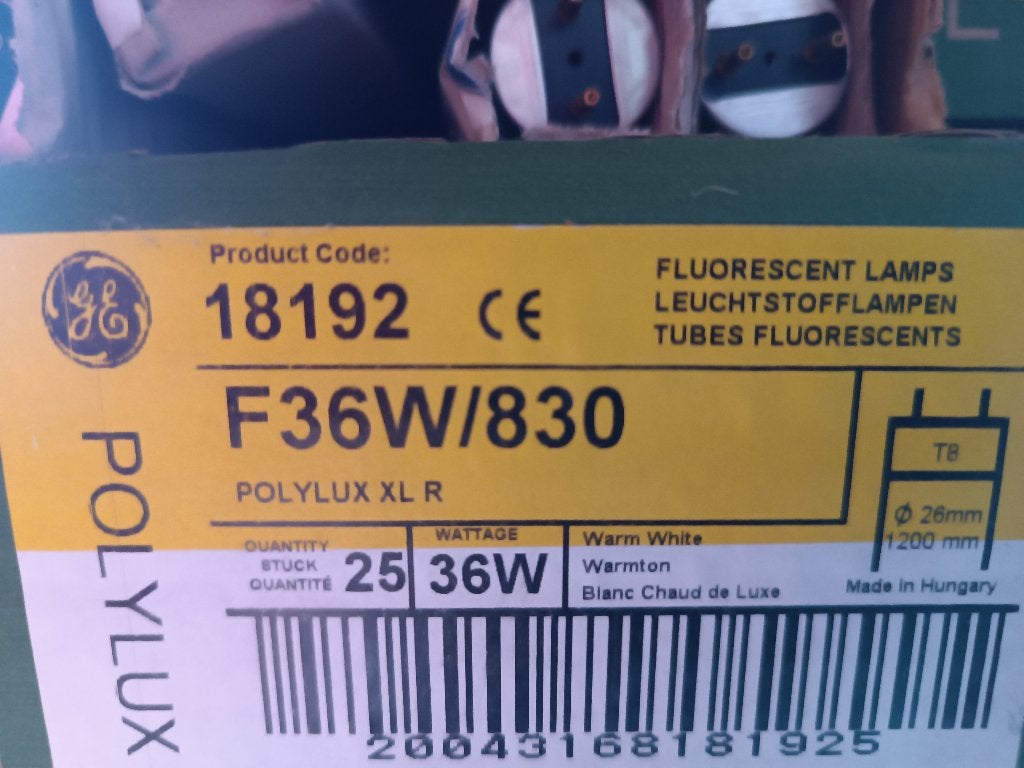 TL lampen 120cm 36W 25 stuks voor 5€, Enlèvement, Neuf, 30 à 60 watts
