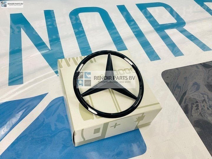 STER KOFFERKLEP MERCEDES A KLASSE W177 SEDAN ZWART LOGO ACHT, Gebruikt, -, -, Ophalen of Verzenden