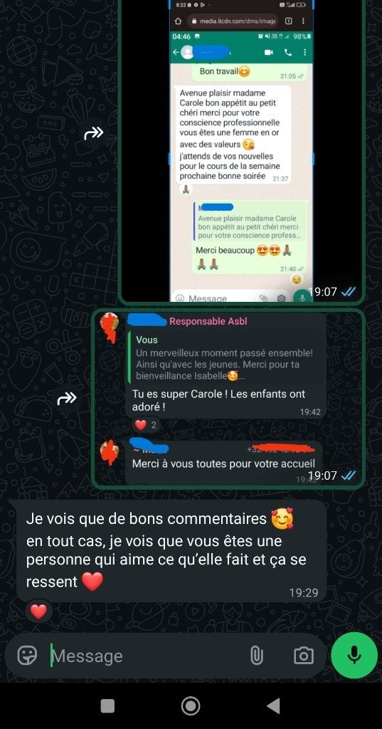 Stage d'été, Enlèvement ou Envoi