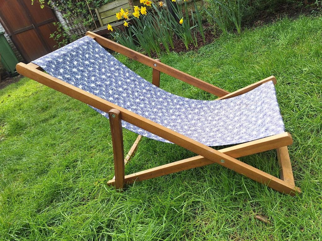 Mini tuinzetel, Ophalen, Gebruikt, Hout