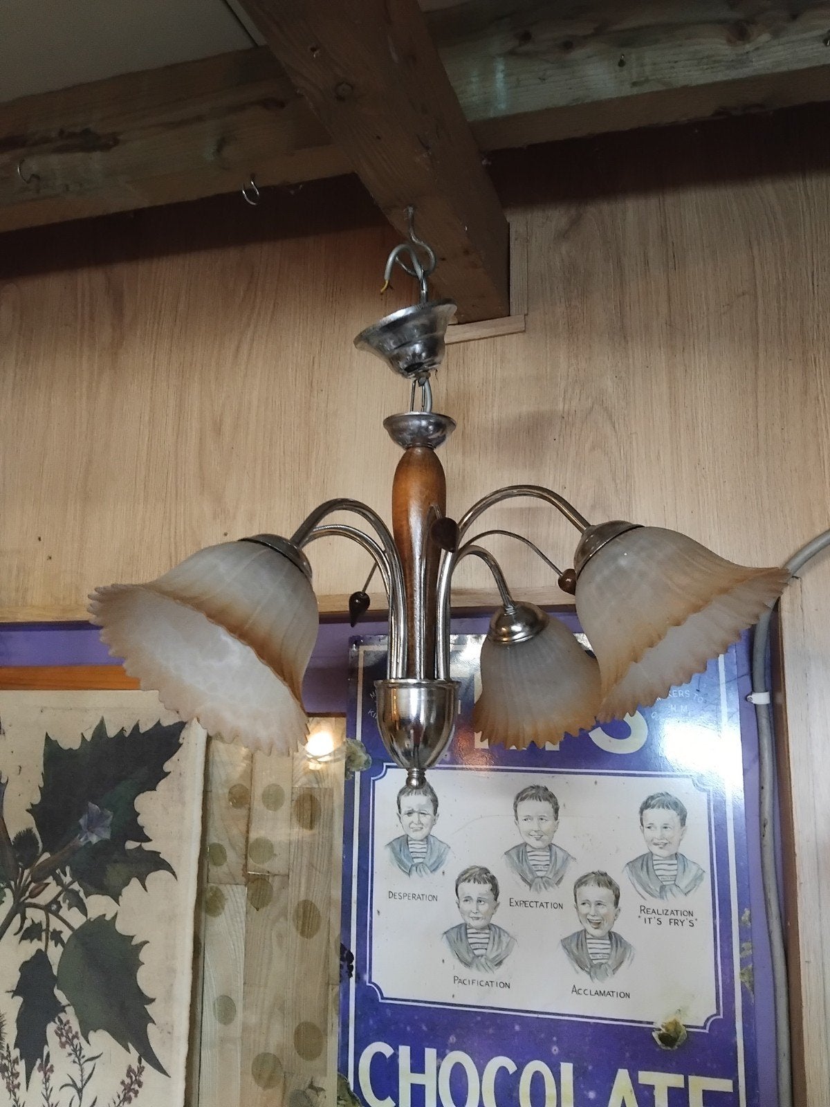 Diverse vintage hanglampen, Huis en Inrichting, Ophalen of Verzenden
