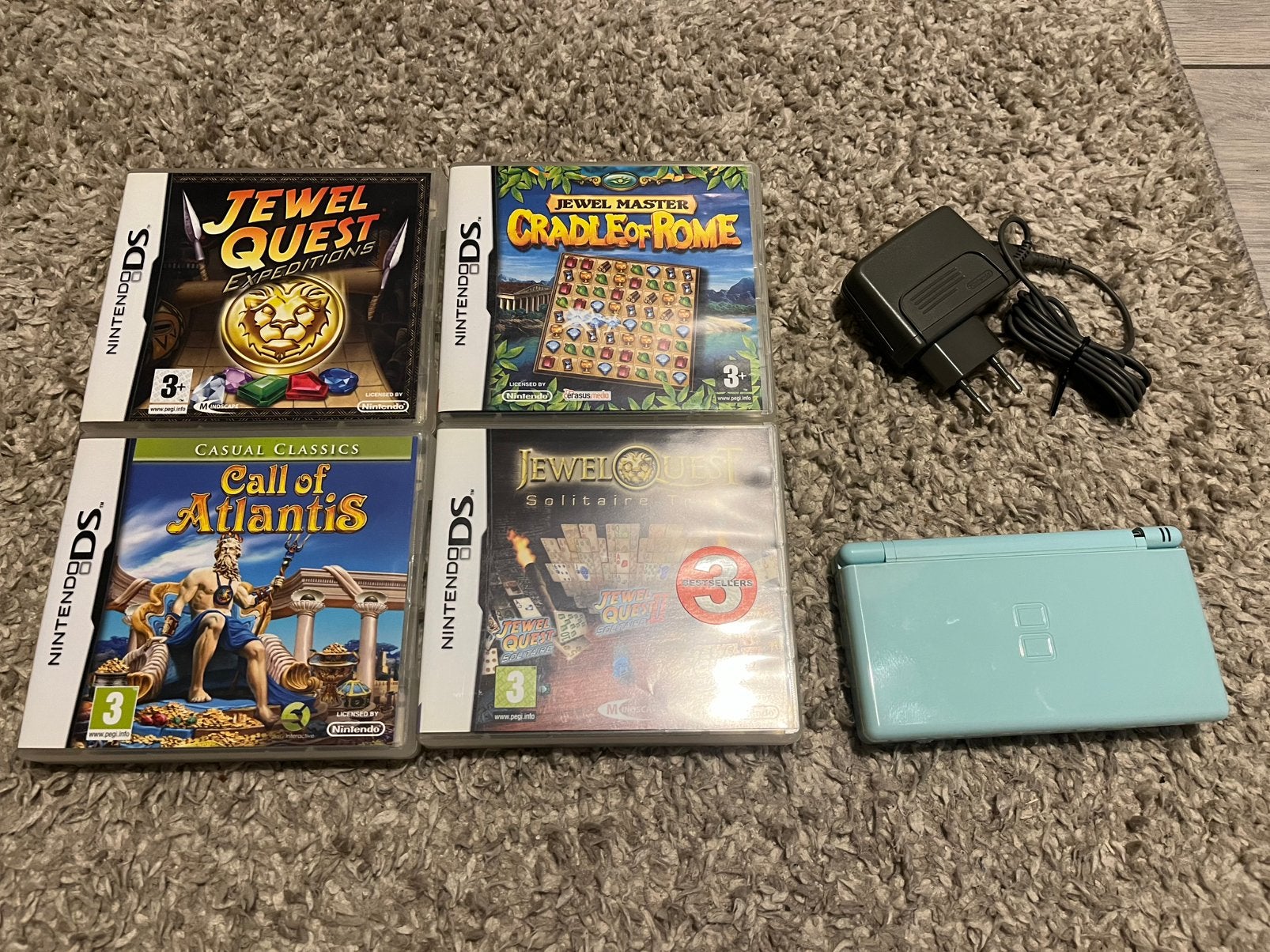 Nintendo ds, Games en Spelcomputers, Spelcomputers | Nintendo DS, Ophalen, Zo goed als nieuw, DS Lite, Met games
