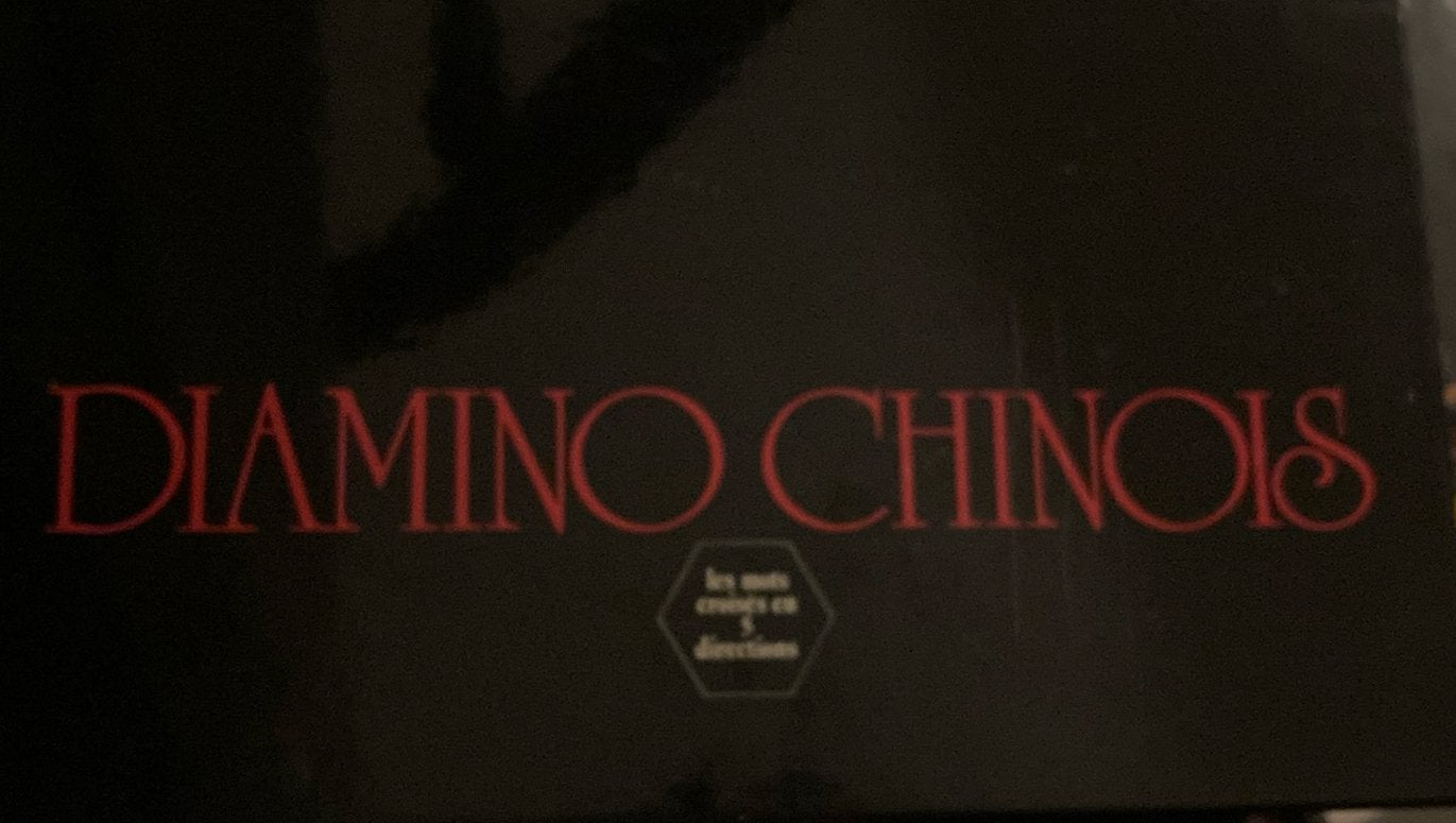 Diamino chinois les mots croisés en 5 directions, Enlèvement ou Envoi
