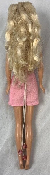 Mattel Barbie Rose Princess 2001 Pop Roze Jurk Vintage, Kinderen en Baby's, Verzenden, Zo goed als nieuw, Barbie