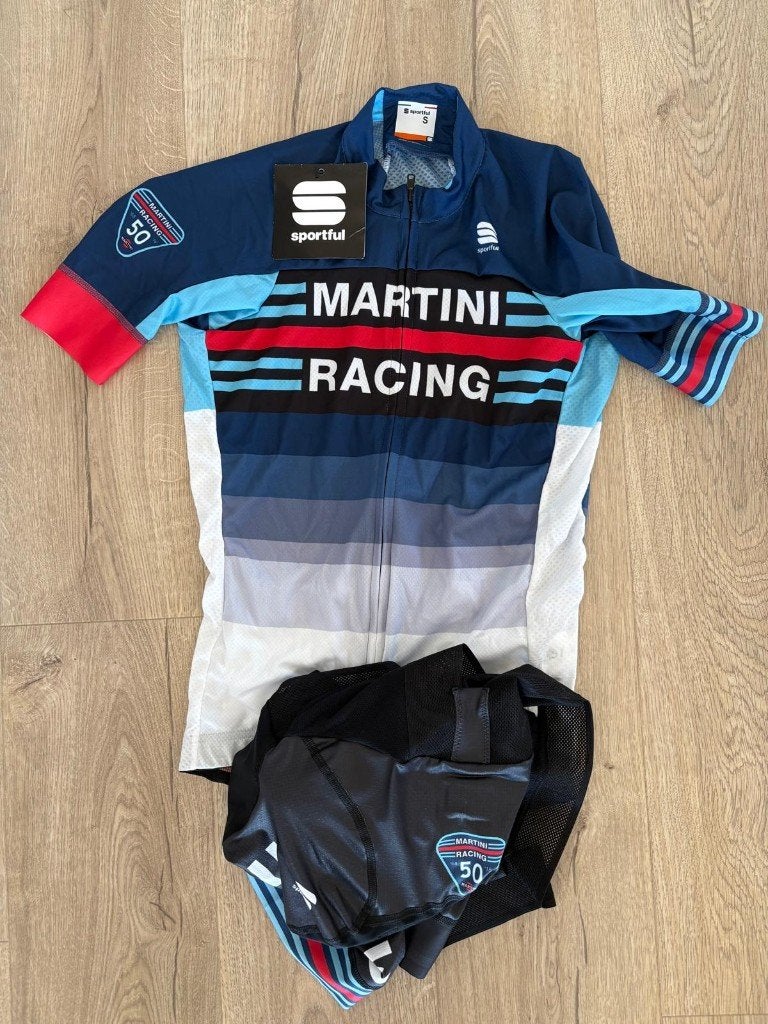 Maillot et cuissard Sportful - Martini Racing - S (nouveau), Vélos & Vélomoteurs, Enlèvement ou Envoi, S
